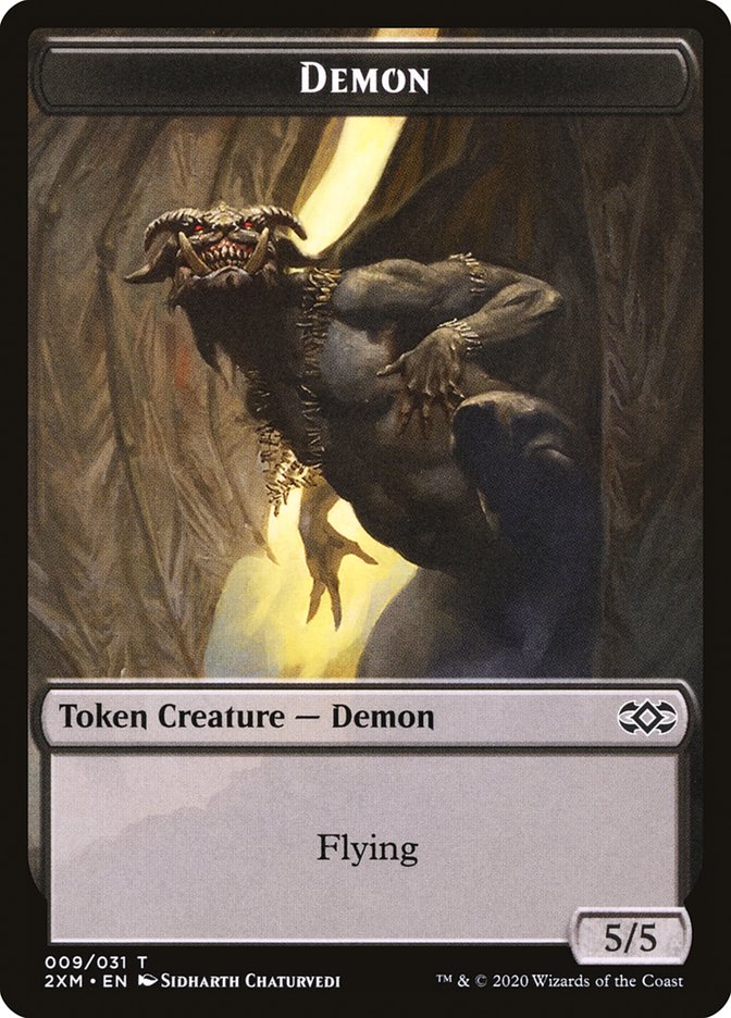 Demon Token [Double Masters Tokens] | Clutch Gaming