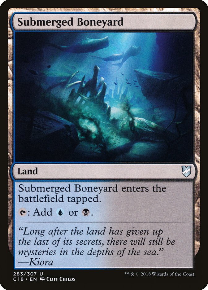 Submerged Boneyard [Commander 2018] | Clutch Gaming