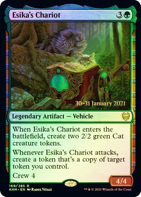 Esika's Chariot [Kaldheim Prerelease Promos] | Clutch Gaming