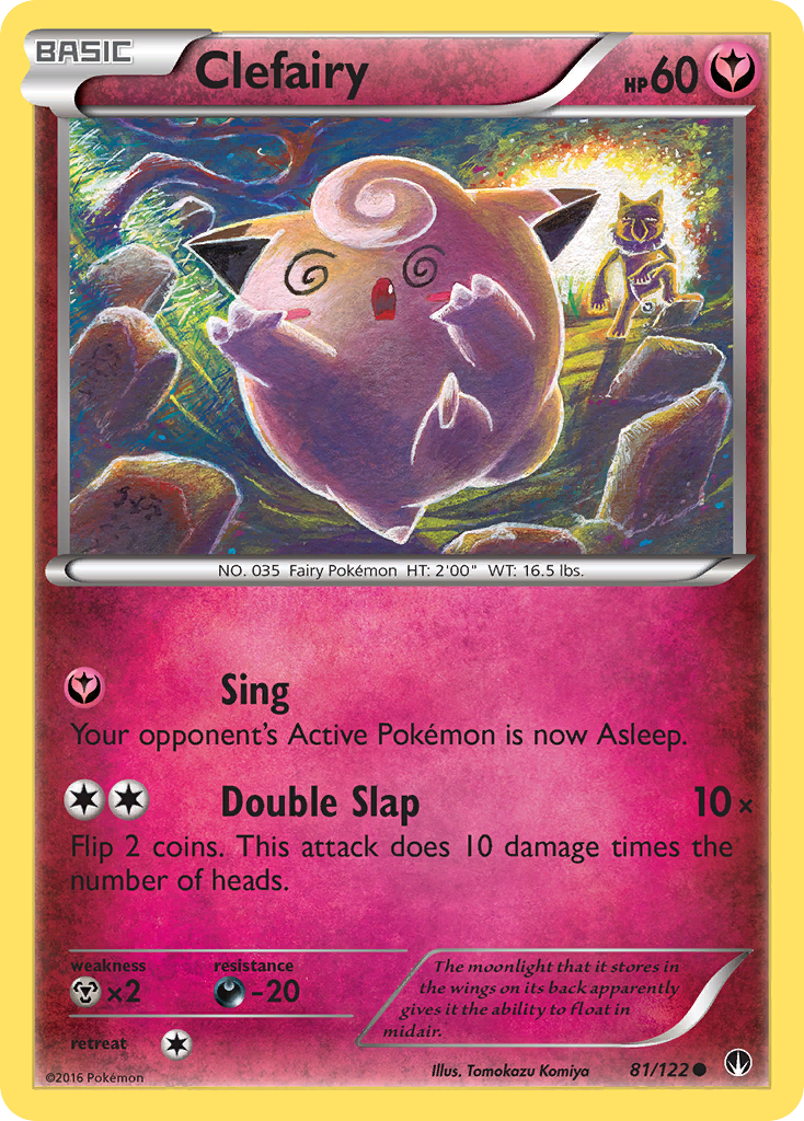 Clefairy (81/122) [XY: BREAKpoint] | Clutch Gaming