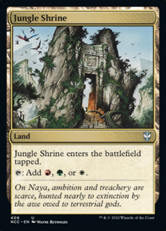Jungle Shrine [Streets of New Capenna Commander] | Clutch Gaming