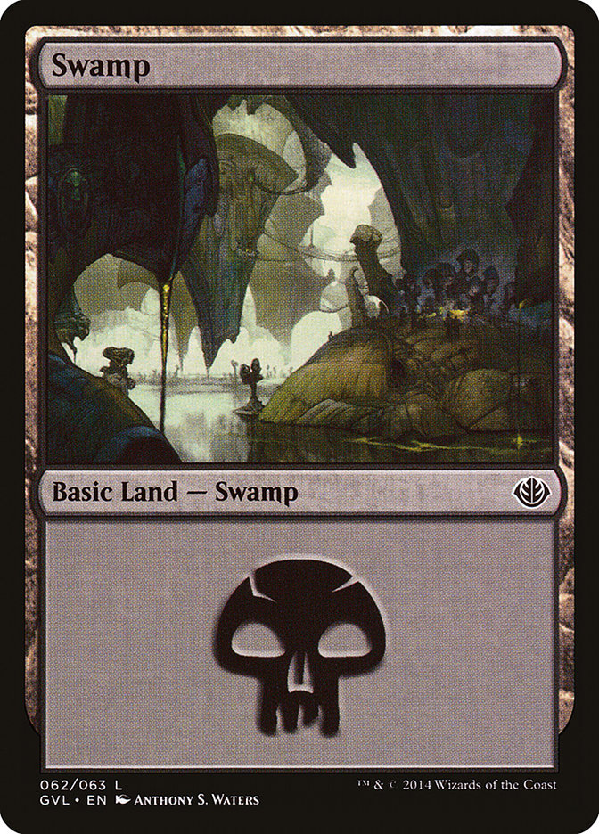 Swamp (62) (Garruk vs. Liliana) [Duel Decks Anthology] | Clutch Gaming