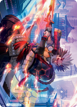 Isshin, Two Heavens as One 2 Art Card [Kamigawa: Neon Dynasty Art Series] | Clutch Gaming