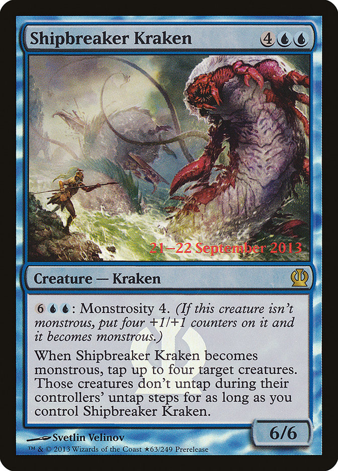 Shipbreaker Kraken [Theros Prerelease Promos] | Clutch Gaming