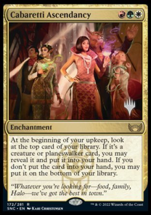 Cabaretti Ascendancy (Promo Pack) [Streets of New Capenna Promos] | Clutch Gaming