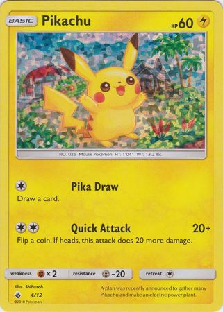 Pikachu (4/12) [McDonald's Promos: 2018 Collection] | Clutch Gaming