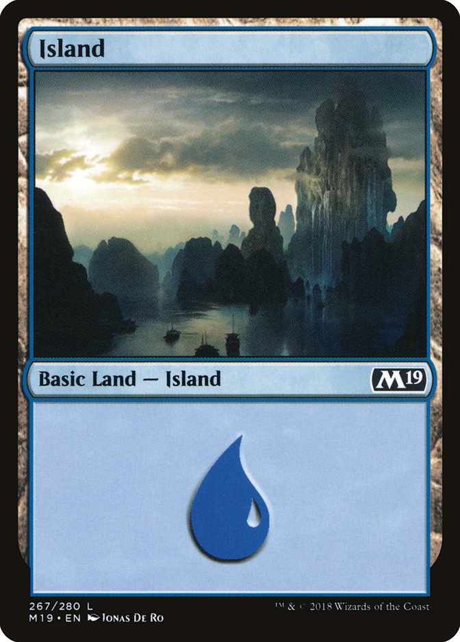 Island (267) [Core Set 2019] | Clutch Gaming