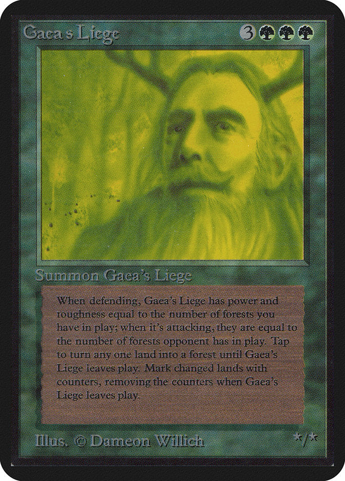 Gaea's Liege [Alpha Edition] | Clutch Gaming