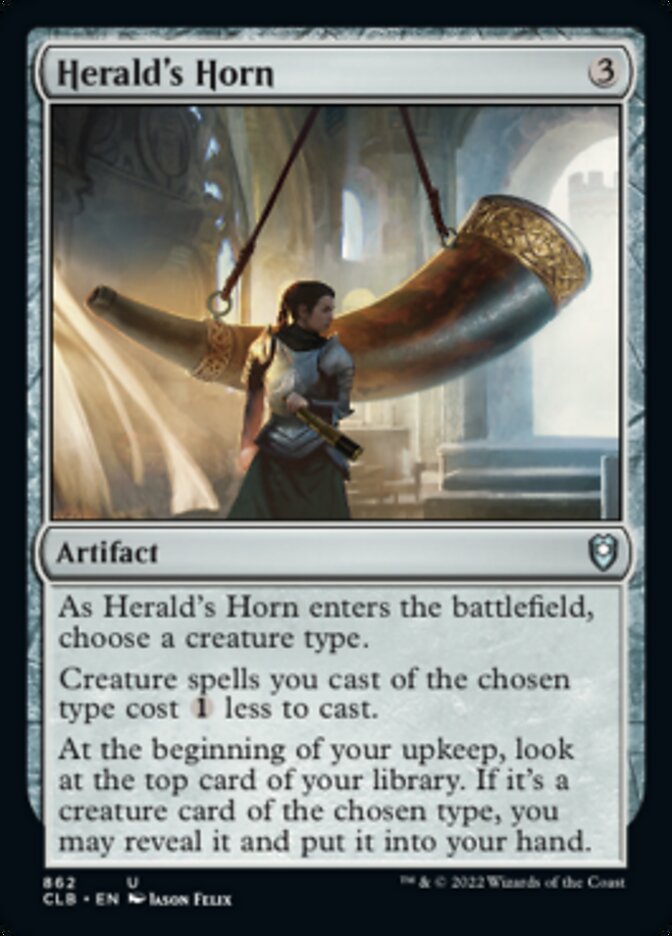 Herald's Horn [Commander Legends: Battle for Baldur's Gate] | Clutch Gaming