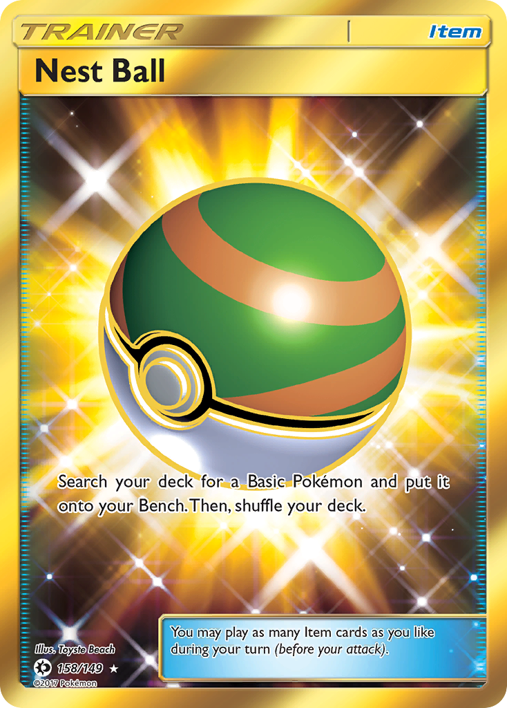 Nest Ball (158/149) [Sun & Moon: Base Set] | Clutch Gaming