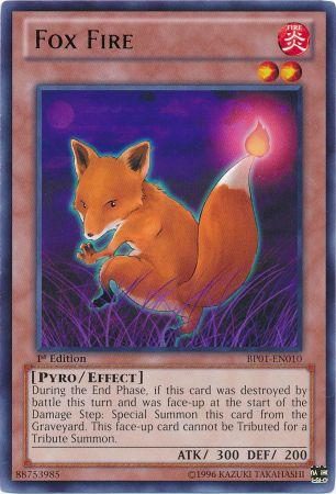 Fox Fire [BP01-EN010] Rare | Clutch Gaming