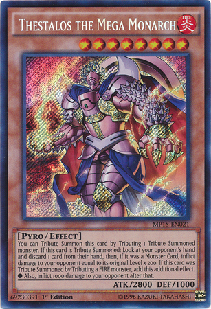 Thestalos the Mega Monarch [MP15-EN021] Secret Rare | Clutch Gaming