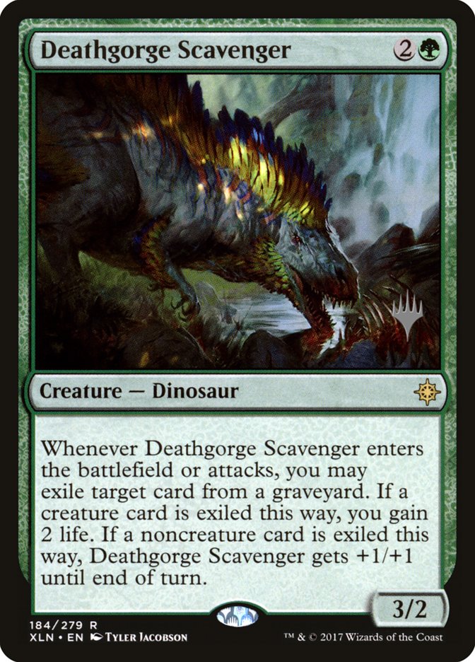 Deathgorge Scavenger (Promo Pack) [Ixalan Promos] | Clutch Gaming