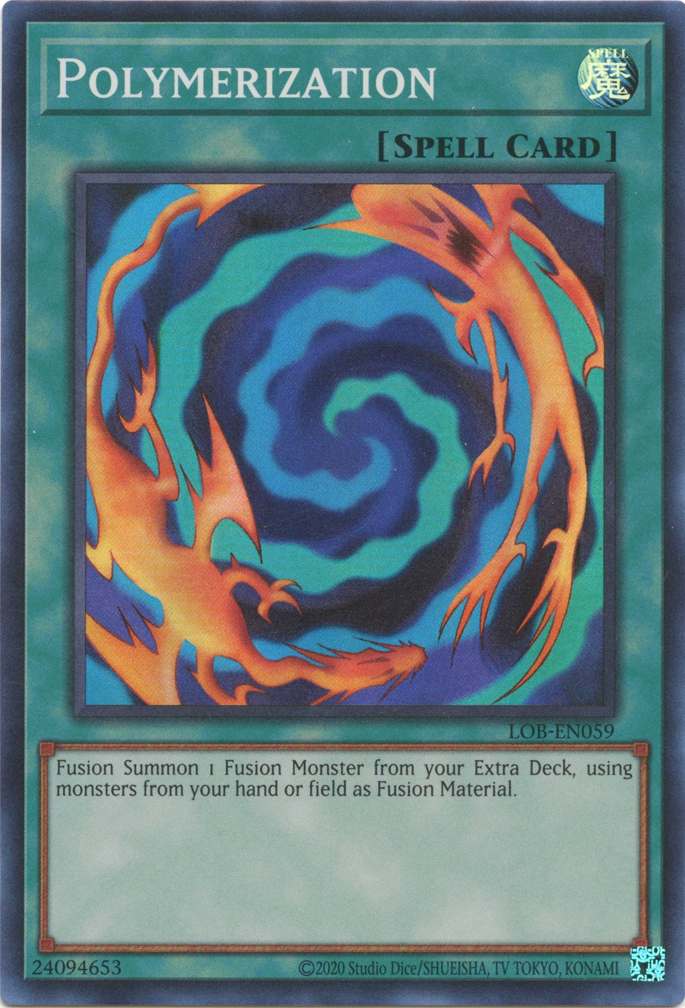 Polymerization (25th Anniversary) [LOB-EN059] Super Rare | Clutch Gaming