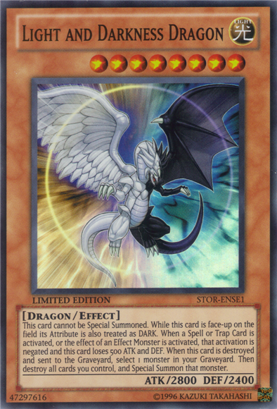 Light and Darkness Dragon [STOR-ENSE1] Super Rare | Clutch Gaming