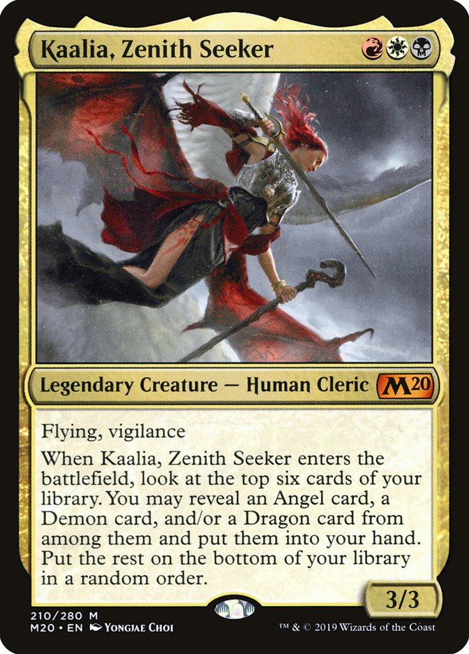 Kaalia, Zenith Seeker [Core Set 2020] | Clutch Gaming