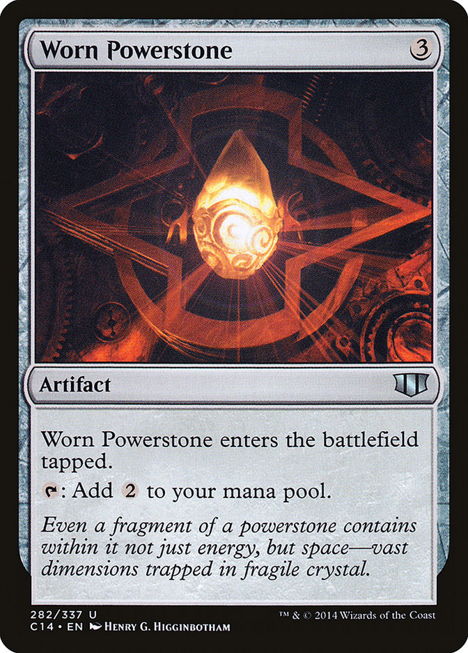 Worn Powerstone [Commander 2014] | Clutch Gaming