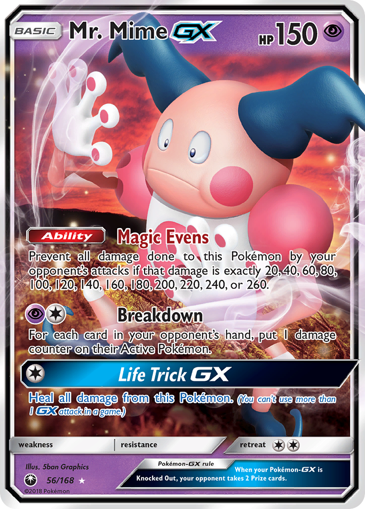 Mr. Mime GX (56/168) [Sun & Moon: Celestial Storm] | Clutch Gaming