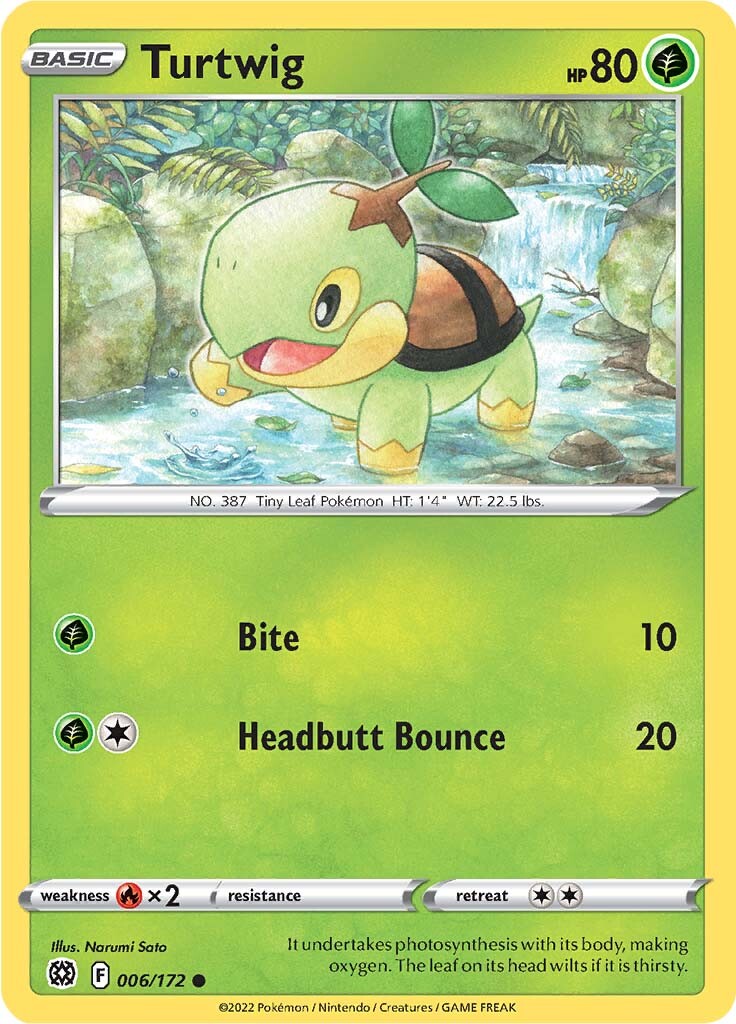 Turtwig (006/172) [Sword & Shield: Brilliant Stars] | Clutch Gaming