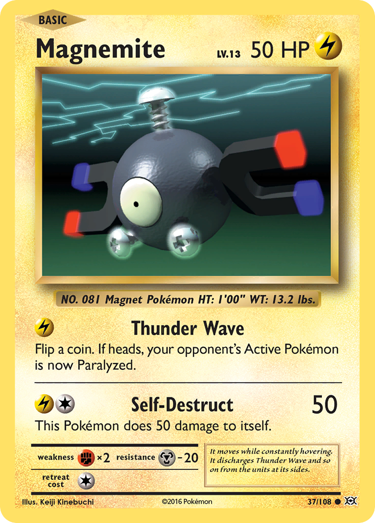 Magnemite (37/108) [XY: Evolutions] | Clutch Gaming