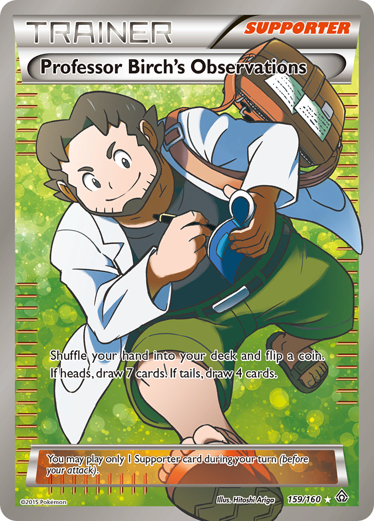 Professor Birch's Observations (159/160) [XY: Primal Clash] | Clutch Gaming