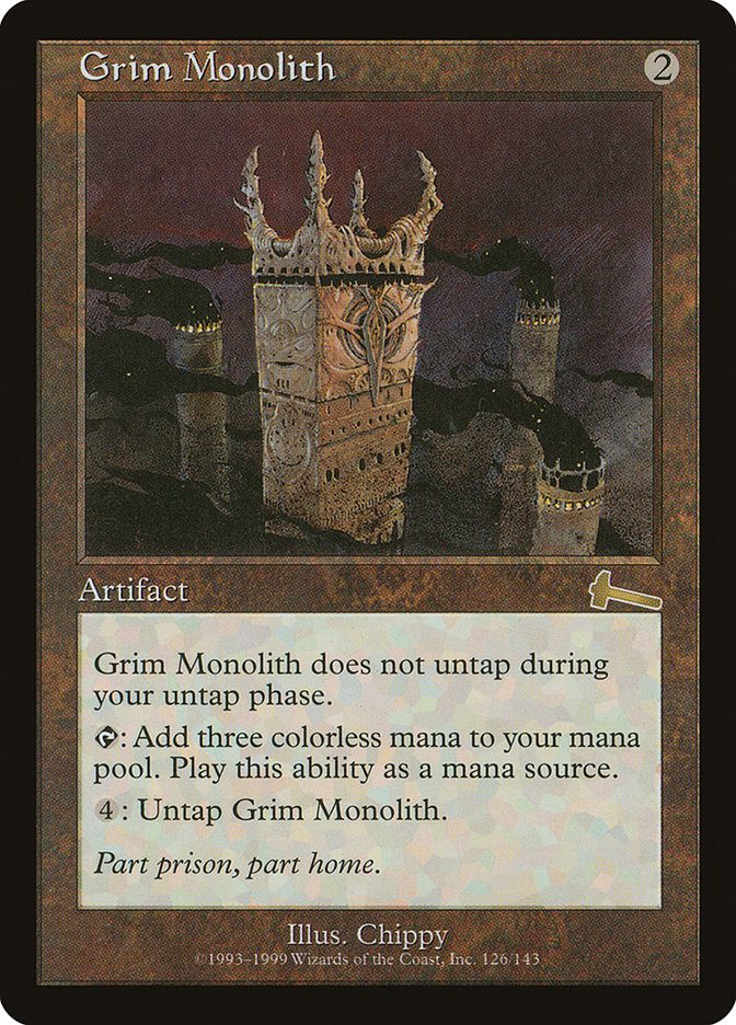 Grim Monolith [Urza's Legacy] | Clutch Gaming