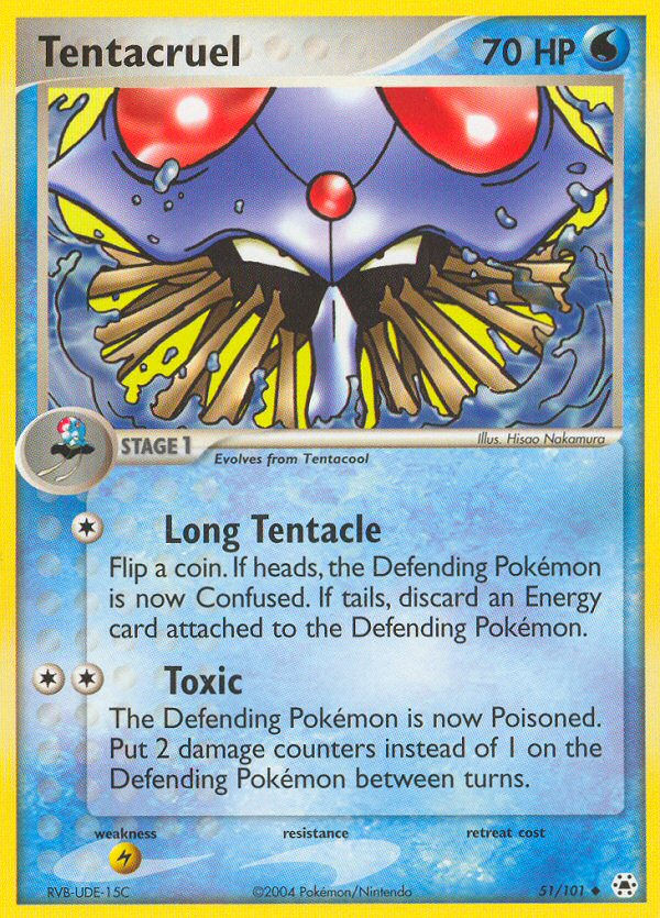 Tentacruel (51/101) [EX: Hidden Legends] | Clutch Gaming