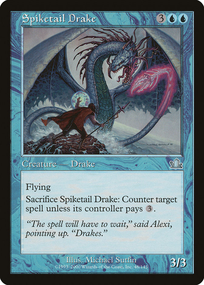 Spiketail Drake [Prophecy] | Clutch Gaming