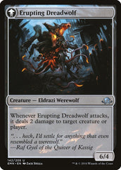 Smoldering Werewolf // Erupting Dreadwolf [Eldritch Moon] | Clutch Gaming