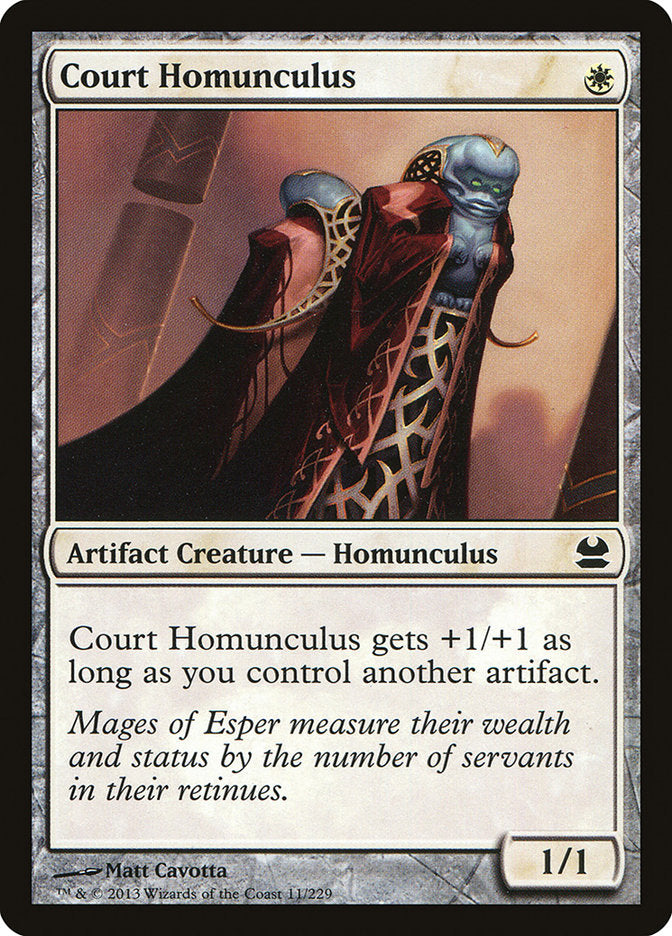 Court Homunculus [Modern Masters] | Clutch Gaming