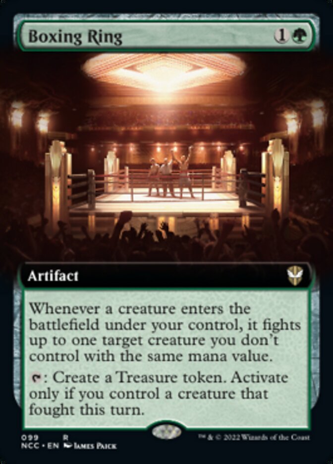 Boxing Ring (Extended Art) [Streets of New Capenna Commander] | Clutch Gaming