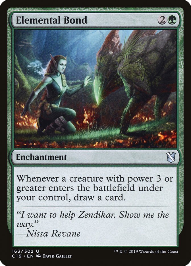 Elemental Bond [Commander 2019] | Clutch Gaming