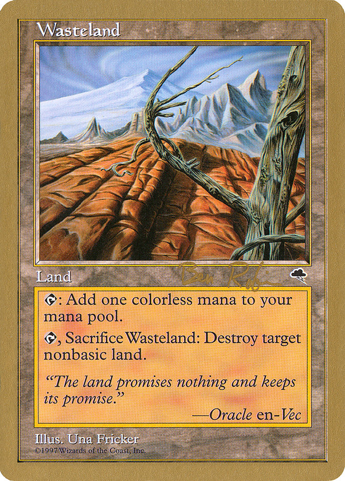 Wasteland (Ben Rubin) [World Championship Decks 1998] | Clutch Gaming