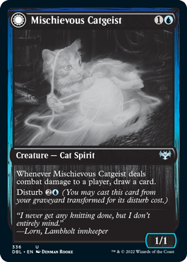 Mischievous Catgeist // Catlike Curiosity [Innistrad: Double Feature] | Clutch Gaming