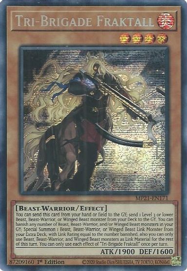 Tri-Brigade Fraktall [MP21-EN171] Prismatic Secret Rare | Clutch Gaming