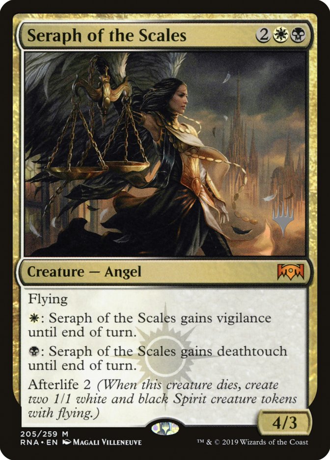 Seraph of the Scales (Promo Pack) [Ravnica Allegiance Promos] | Clutch Gaming