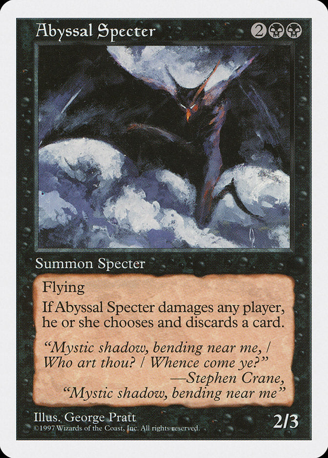 Abyssal Specter [Fifth Edition] | Clutch Gaming