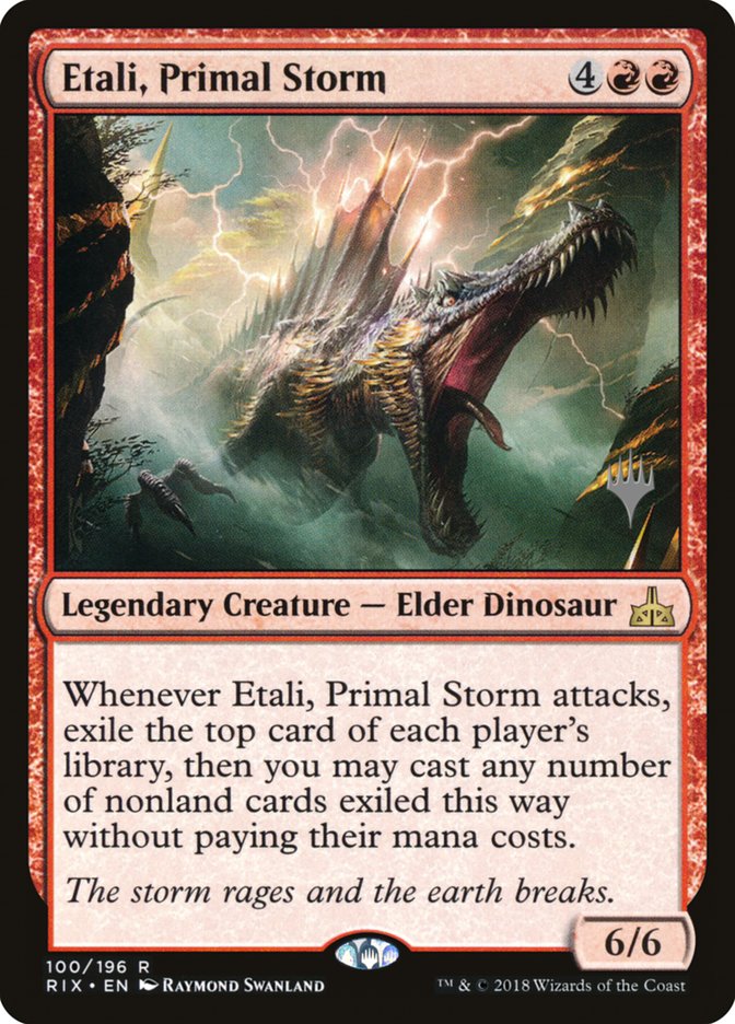 Etali, Primal Storm (Promo Pack) [Rivals of Ixalan Promos] | Clutch Gaming