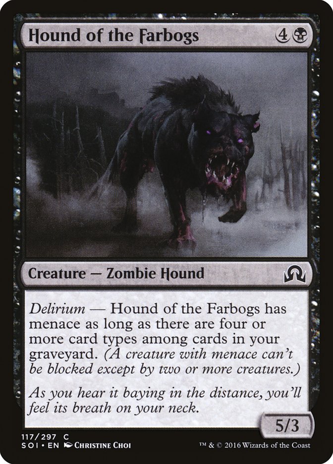 Hound of the Farbogs [Shadows over Innistrad] | Clutch Gaming