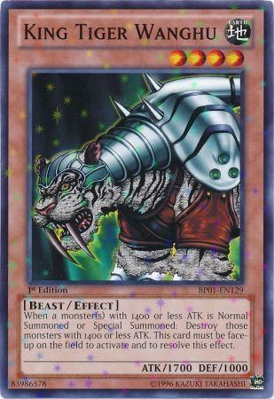 King Tiger Wanghu [BP01-EN129] Starfoil Rare | Clutch Gaming