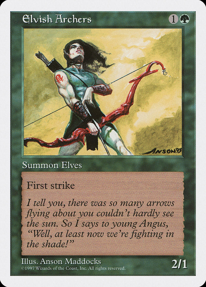 Elvish Archers [Fifth Edition] | Clutch Gaming