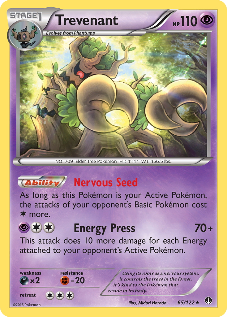 Trevenant (65/122) [XY: BREAKpoint] | Clutch Gaming