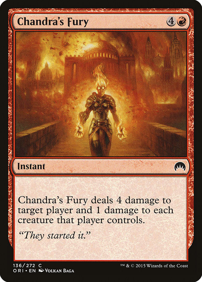 Chandra's Fury [Magic Origins] | Clutch Gaming