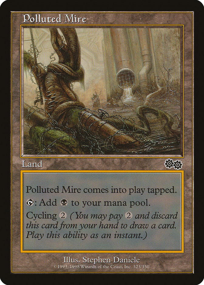 Polluted Mire [Urza's Saga] | Clutch Gaming