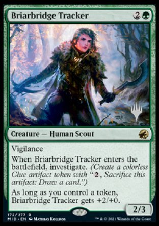 Briarbridge Tracker (Promo Pack) [Innistrad: Midnight Hunt Promos] | Clutch Gaming