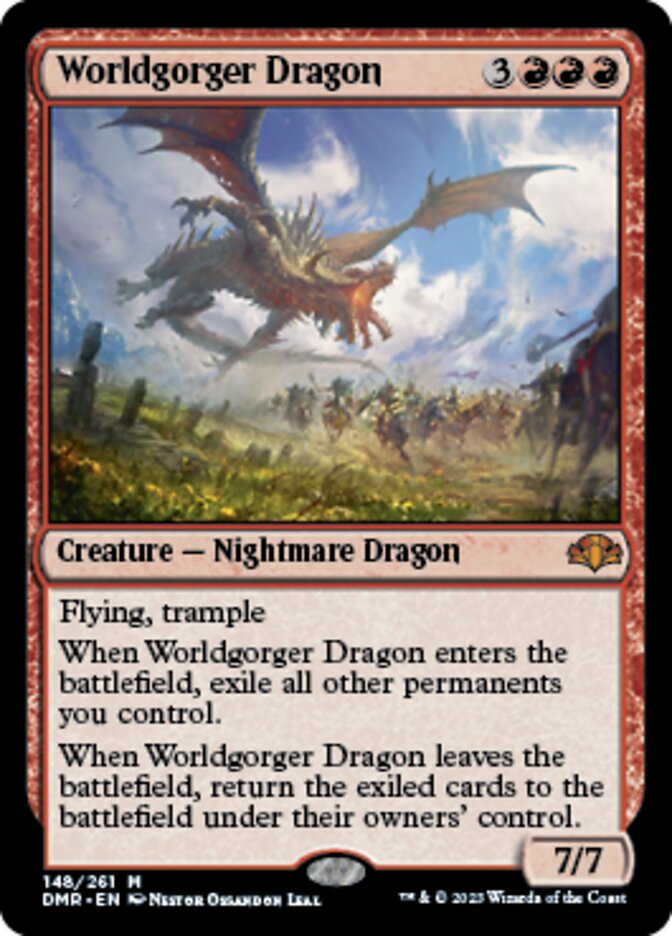 Worldgorger Dragon [Dominaria Remastered] | Clutch Gaming