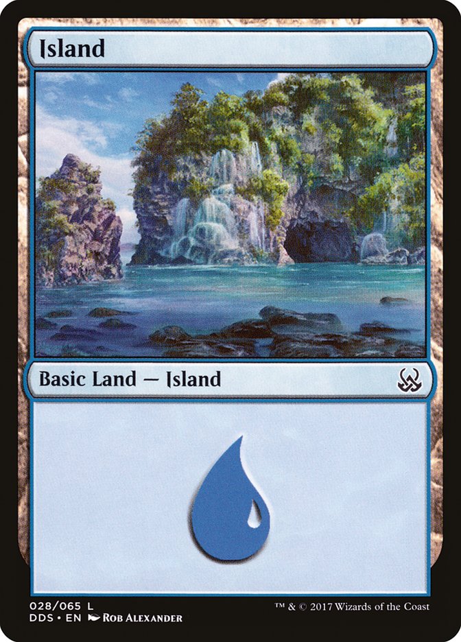 Island (28) [Duel Decks: Mind vs. Might] | Clutch Gaming