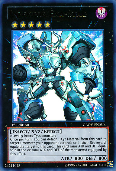 Inzektor Exa-Stag [GAOV-EN050] Ultra Rare | Clutch Gaming