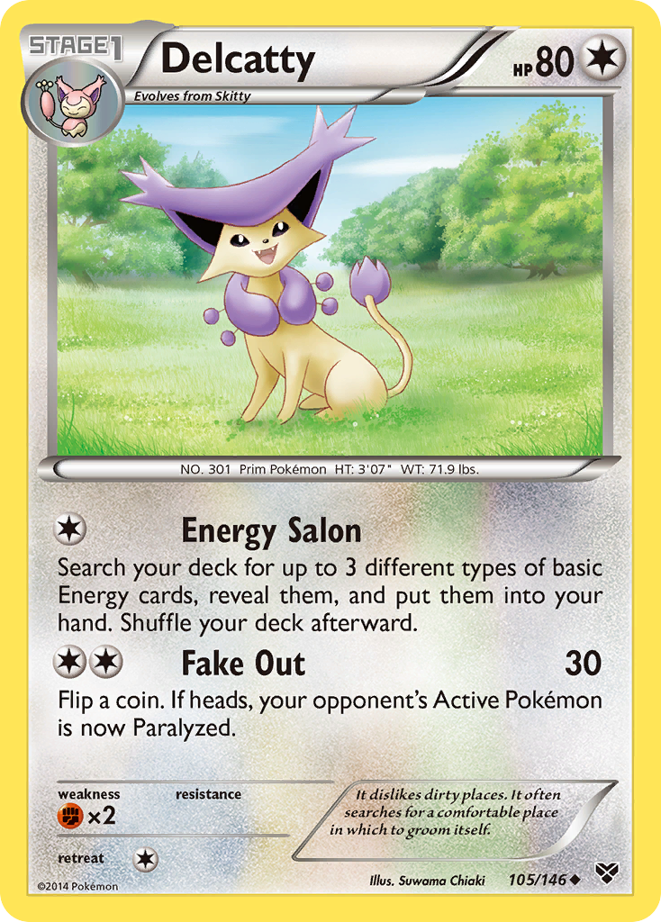 Delcatty (105/146) [XY: Base Set] | Clutch Gaming