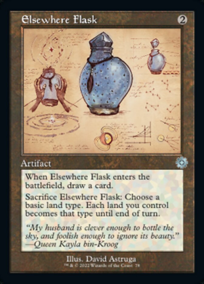 Elsewhere Flask (Retro Schematic) [The Brothers' War Retro Artifacts] | Clutch Gaming